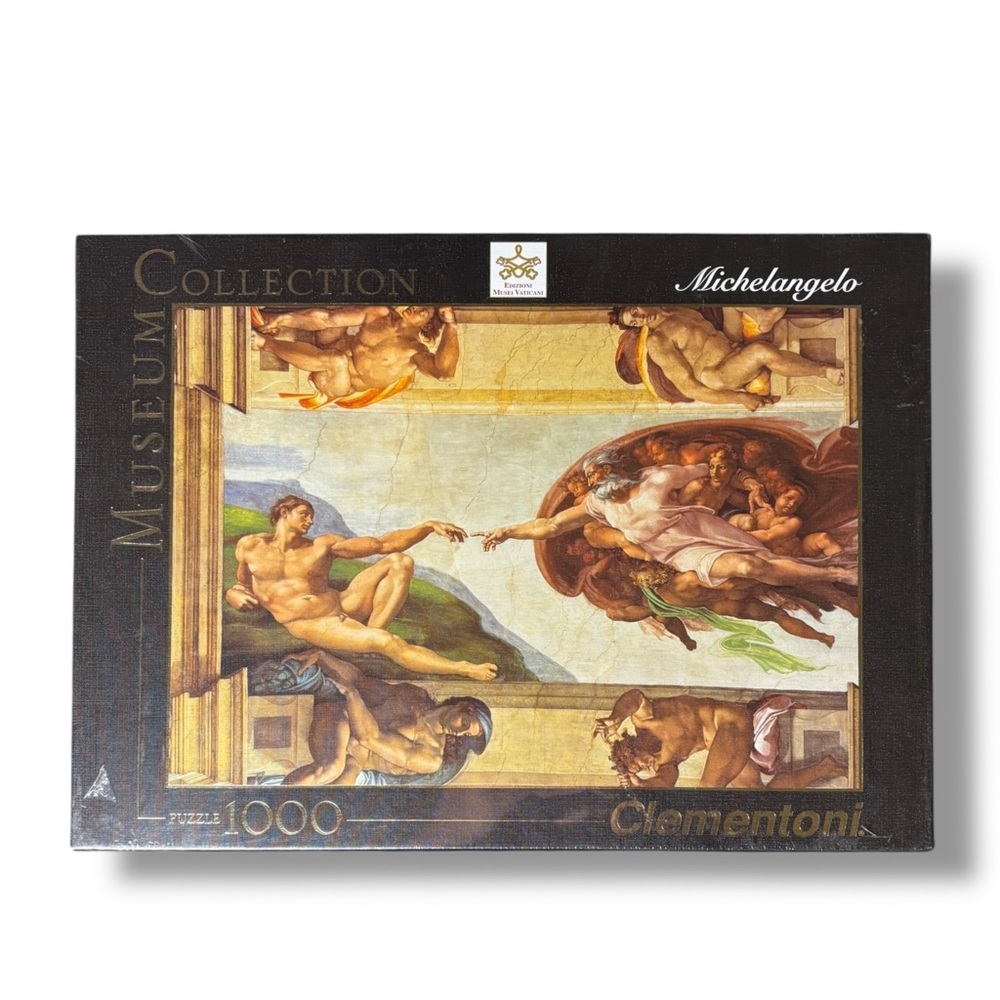 CLEMENTONI Vatican Michelangelo The Creation of Adam 1000 Piece Jigsaw Puzzle
